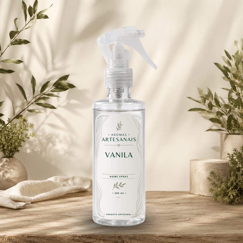 Frasco do aroma Vanila